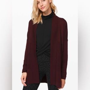 Lululemon Sit In Lotus Wrap II Maroon